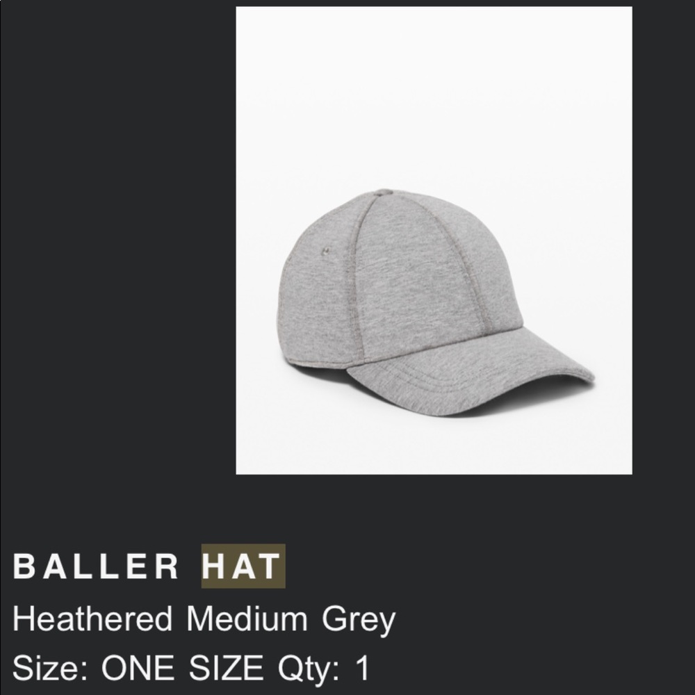 Lululemon Baller Hat